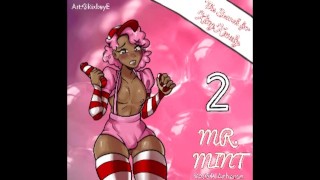 You and Mr. Mint have some fun with a double dildo