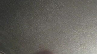 Cumshot in Gas Station Bathroom