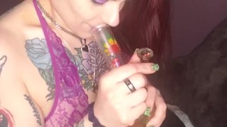 Hit the bong with me