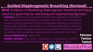 Guided Diaphragmatic Breathing (Revised) ( meditation)