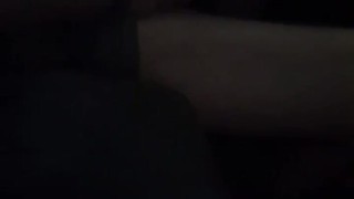 Quicky Fun inside my car at my condo parking lot after blowing cloud at home and horny.