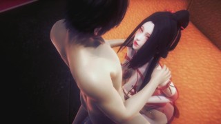 Hot Chinese Costume - 3D Hentai - (Uncensored)