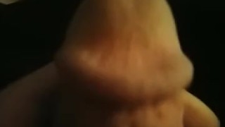 Playing with my soft cock trying to get hard to fuck my girlfriend
