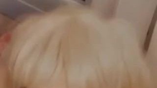 Sneaking Off To The Bathroom With Me, BBW Solo amateur role play