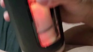 Using my dick milker, part 1