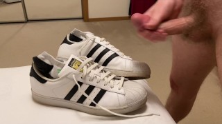 I Cum on my Adidas Superstars