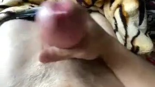 Twink masturbates after work