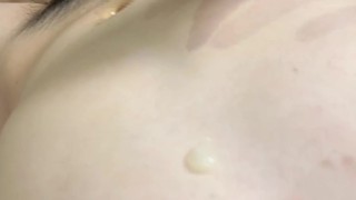 【ヘンタイ大学生】3日間我慢した濃厚な精子をいじいじしてみたよ♡【精子観察】