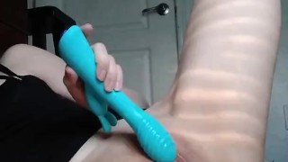 Almost Showering Myself While Squirting 