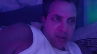 POV solo male celebrity  sex tape of Cory Bernstein and curious straight fraternity brother