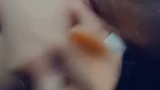 Creampie toy masturbation