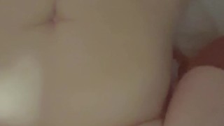 Horny milf smokes weed and rubs and fingers pussy till orgasm