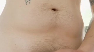 Playing with my hard dick until I cum. Hot orgasm.. 