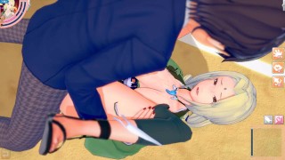 【エロゲーコイカツ！】Naruto(ナルト疾風伝) 綱手3DCG巨乳アニメ動画[Hentai Game Koikatsu! Tsunade (Anime 3DCG Video)]