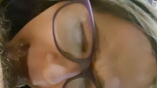 Nerdy BBW With Glasses Takes A Hot Mess
