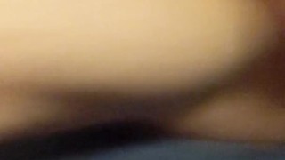 Super tiny blonde Rae-LynHerPussy on my fat dick reverse cowgirl pt2