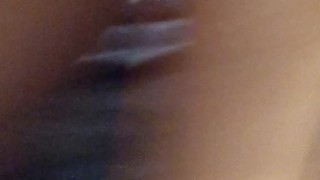 Super tiny blonde Rae-LynHerPussy on my fat dick reverse cowgirl pt2