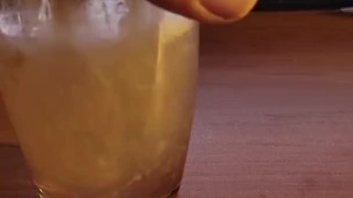 Jerking with hot girls spit