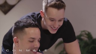 Icon Male - Twink Matt Lockwood Bottoms For The First Time & Nic Sahara Breaks Him In Just Right
