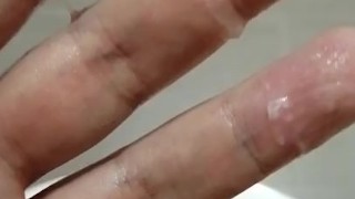 Pre-cum closeup before I bust