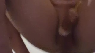 twink takes huge anal dildo