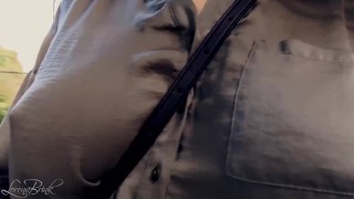Boobwalk, Shiny Blouse with Strap