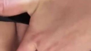 Milf masturbating in the bathroom and peeing 