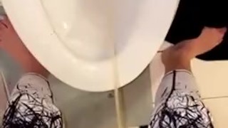 Hung cock taking a piss - TS Jade Jameson 