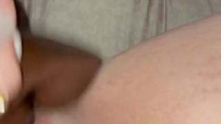 MILF with 2 dildos at one time gets them nice and wet