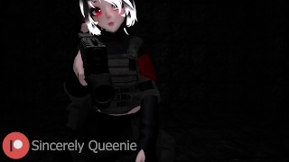 LEWD INTERROGATION ASMR but it ended up YOU being between my thighs