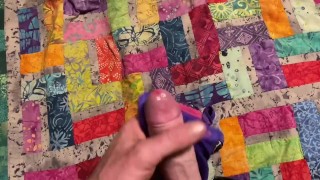 Panty sniffing jerk off uncut big dick ginger construction worker