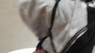 I jerk off using my engaged roommate's dirty panties  