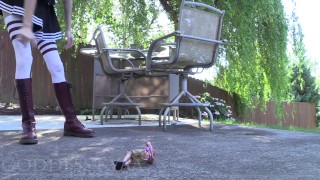 Boots Made for CRUSHING! New leather boots femdom cock tease foot fetish