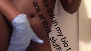 Drinking my piss while I’m rubbing my wet pussy