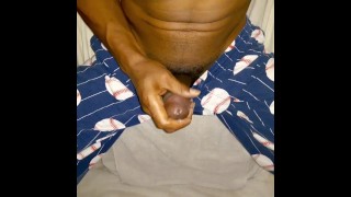 Bouncing BBC HandsFree Cum (w/Post Orgasm Jerking) - SkarredBeauty