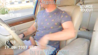 Horny Hippie caught with his fingers in his ass