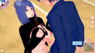 【エロゲーコイカツ！】Naruto(ナルト疾風伝) 小南3DCG巨乳アニメ動画[Hentai Game Koikatsu! Konan(Anime 3DCG Video)]