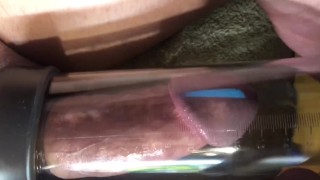 das erste mal eine penispumpe benutzt