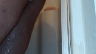 CANDI having shower fun