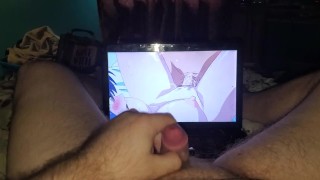 Jacking off while watching hentai #2