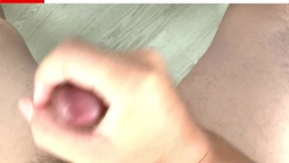 バキバキちんぽを寸止めしまくったらびっくりするほど大量に射精した