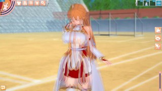 【エロゲーコイカツ！】ソードアートオンライン(SAO) 結城明日奈3DCG巨乳アニメ動画[Hentai Game Koikatsu! Yuuki Asuna (Anime 3DCG Video)]