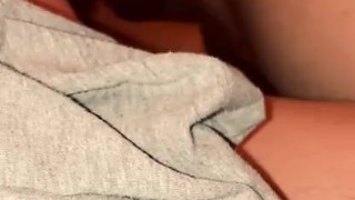 Teen destroys hole with bbc dildo