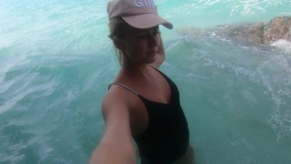 Nuotare nudo Nell'Oceano Atlantico 5