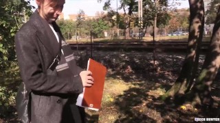 Czech Hunter 565 - Guy Offers A Load Of Cash To Brown Haired Twink To Get Him To Suck His Big Cock &