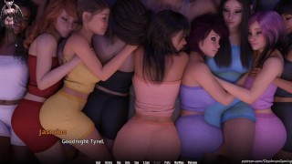 WVM 110 Natalie Topless & Harem All Together