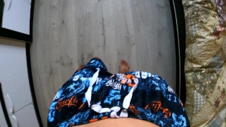 SWEET 18 TEEN BOY DESPERATELY WANTS TO PEE  / PISSING ORGASM