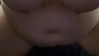 Bbw fucks pillow again