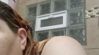 Bbw Milf shower