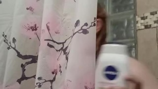 Bbw Milf shower
